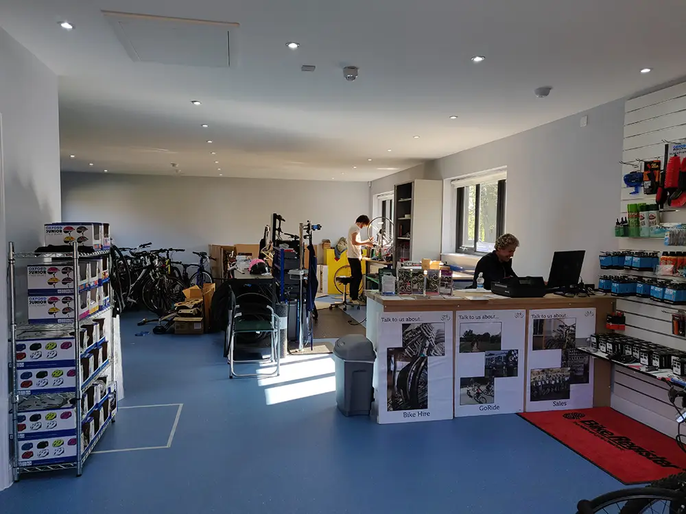 CYCLE CENTRE AT LEAVESDEN COUNTRY PARK